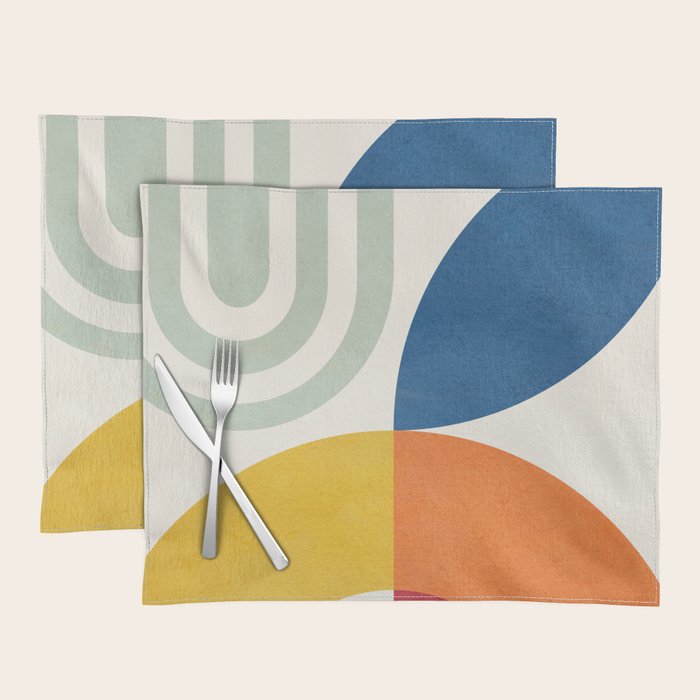 Attached Abstraction 03 Placemat Gallery Image 1