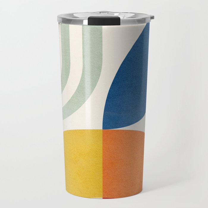 Attached Abstraction 03 Travel Mug Gallery Image 1