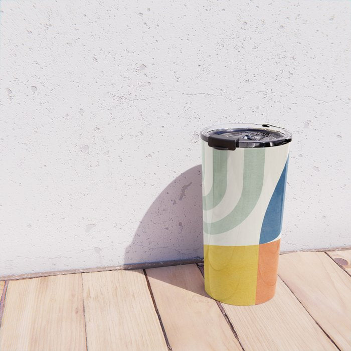 Attached Abstraction 03 Travel Mug Gallery Image 4