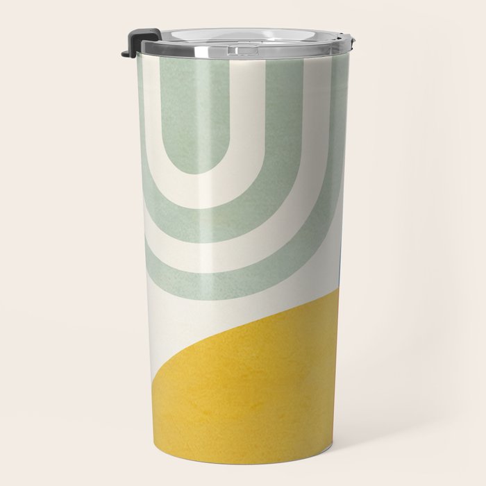 Attached Abstraction 03 Travel Mug Gallery Image 3