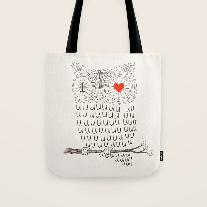 I Love Uuuuuuuu Tote Bag Gallery Image 1