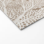 Sea Fan Coral - White on Kraft Welcome Mat Gallery Image 2