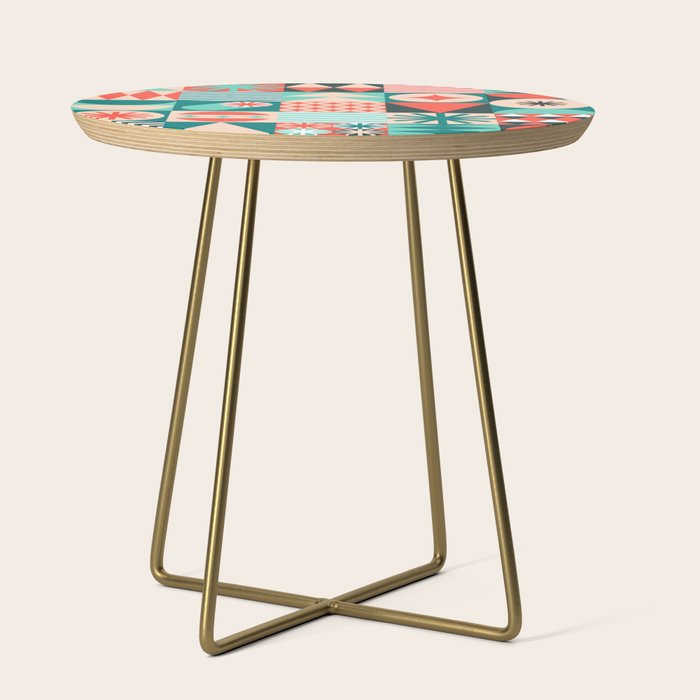 Mid Century Retro Holiday Side Table Gallery Image 1