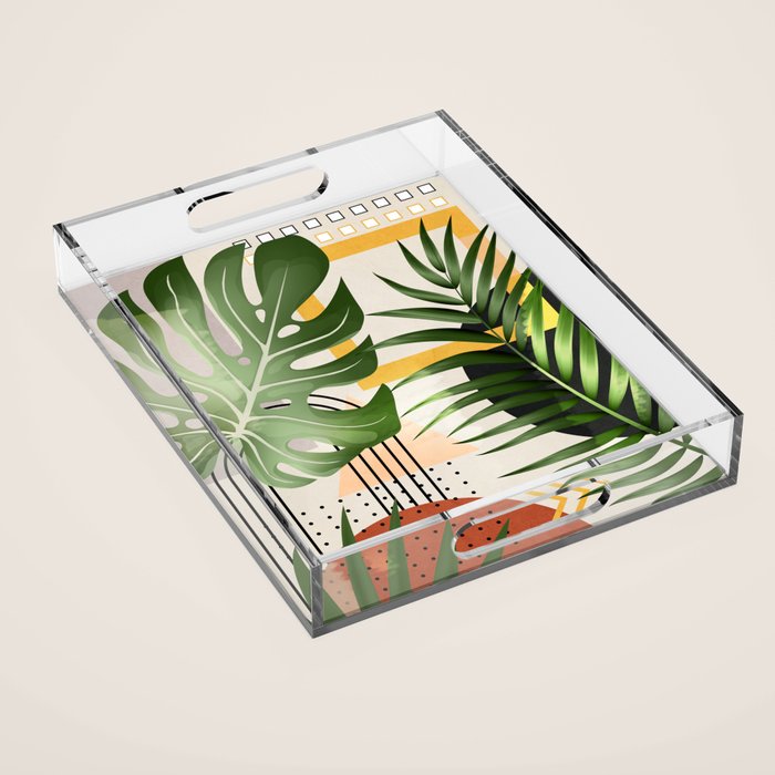 Nature Geometry XVIII Acrylic Tray Gallery Image 1