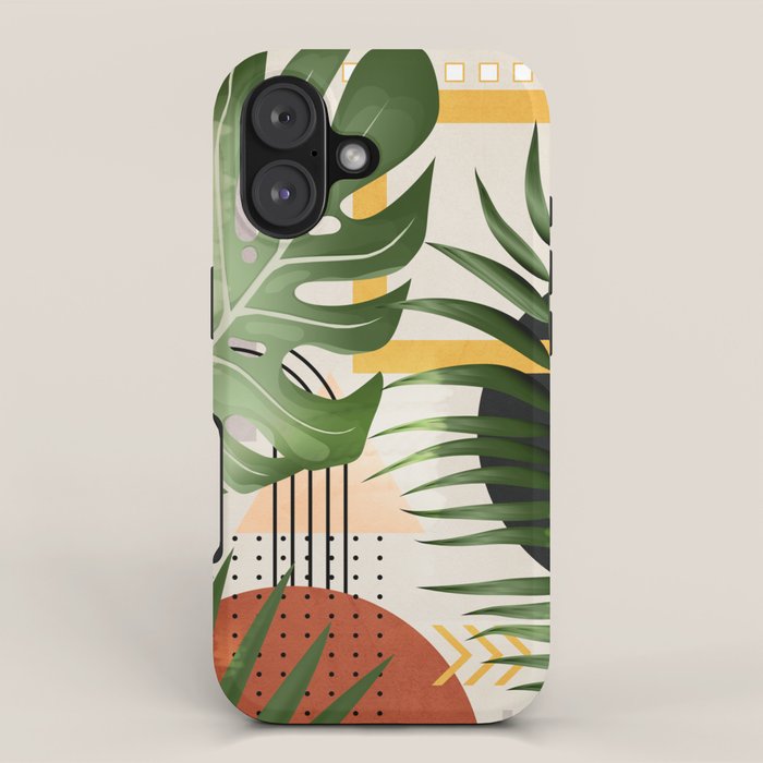 Nature Geometry XVIII iPhone Case Gallery Image 1
