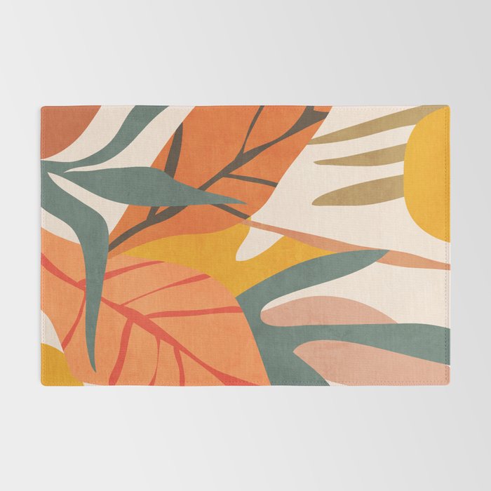 Abstract Art Jungle 5 Rug Gallery Image 2