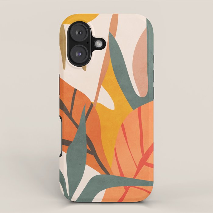 Abstract Art Jungle 5 iPhone Case Gallery Image 1