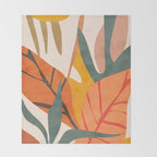 Abstract Art Jungle 5 Throw Blanket Gallery Image 2