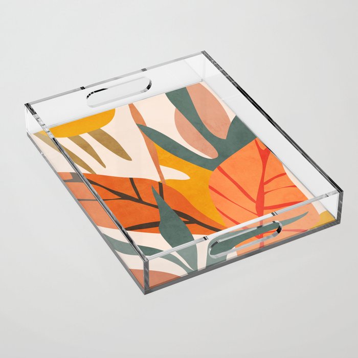 Abstract Art Jungle 5 Acrylic Tray Gallery Image 1