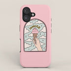 Cancer Ice cream iPhone Case Gallery Image 1