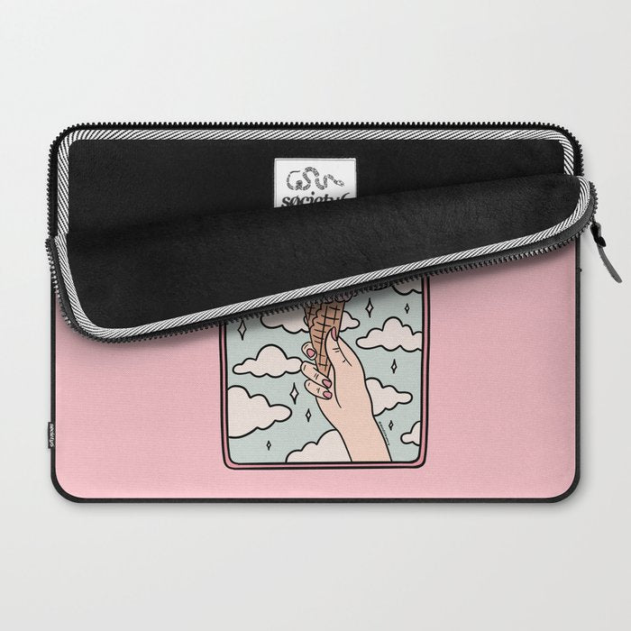 Cancer Ice cream Laptop Sleeve Gallery Image 2