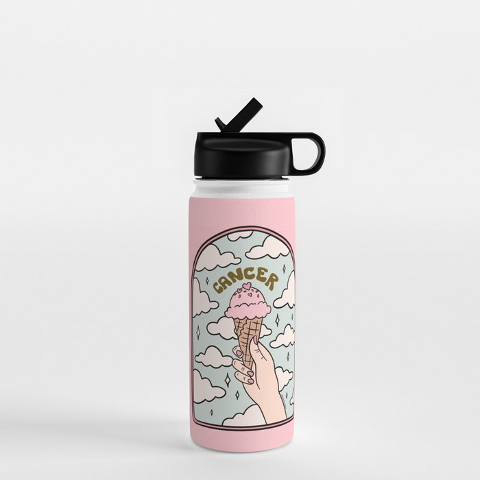 Cancer Ice cream Water Bottle Gallery Image 1
