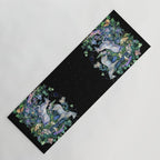 Unicorns Magical Rose Garden Yoga Mat Gallery Image 1