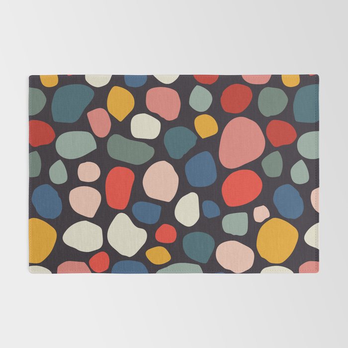 Pebbles abstract pattern Rug Gallery Image 2