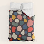 Pebbles abstract pattern Duvet Cover Gallery Image 6
