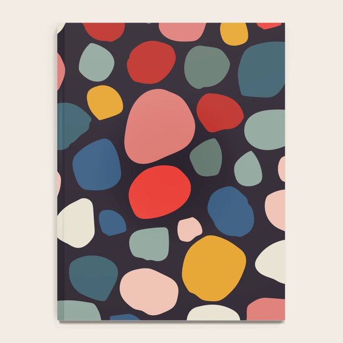 Pebbles abstract pattern Notebook Gallery Image 4
