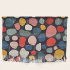 Pebbles abstract pattern Wall Hanging Gallery Image 1
