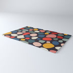 Pebbles abstract pattern Rug Gallery Image 3
