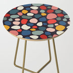 Pebbles abstract pattern Side Table Gallery Image 2