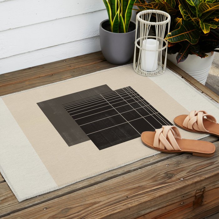 Minimalist Object 05 Outdoor Rug Gallery Image 2