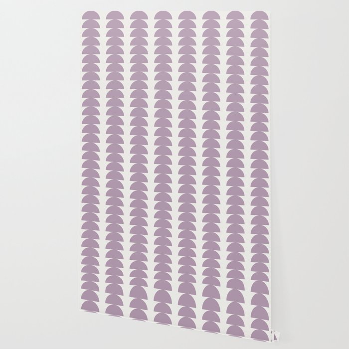 Maude Pattern - Lilac Purple Wallpaper Gallery Image 2