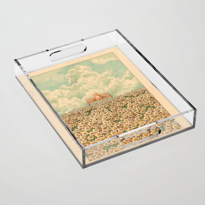 Sunny Side Up Acrylic Tray Gallery Image 1