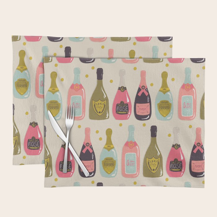 Champagne Cheers Placemat Gallery Image 1