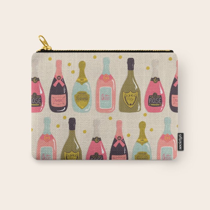 Champagne Cheers Carry All Pouch Gallery Image 1