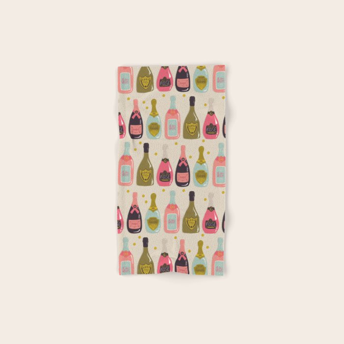 Champagne Cheers Bath Towel Gallery Image 1