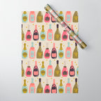 Champagne Cheers Wrapping Paper Gallery Image 1