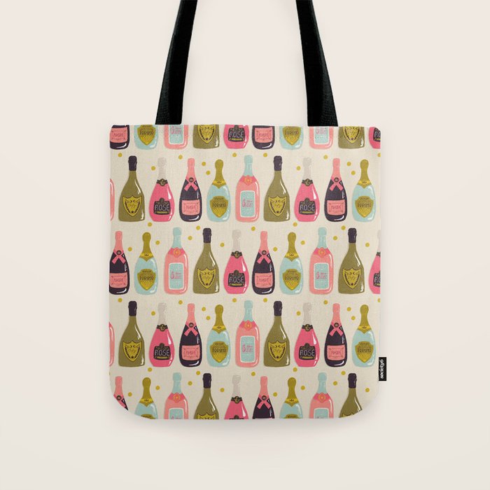 Champagne Cheers Tote Bag Gallery Image 1
