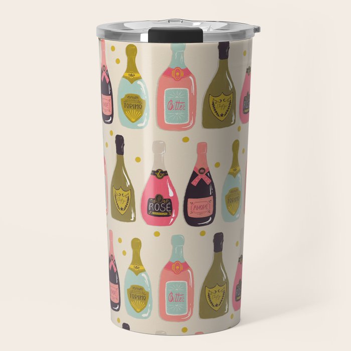 Champagne Cheers Travel Mug Gallery Image 1