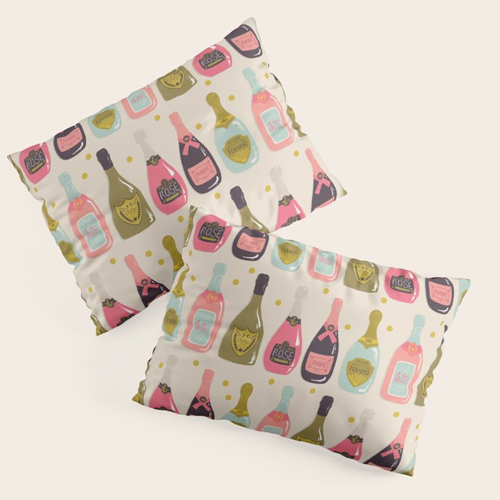 Champagne Cheers Pillow Sham Gallery Image 3