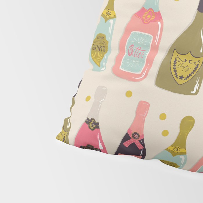 Champagne Cheers Pillow Sham Gallery Image 4