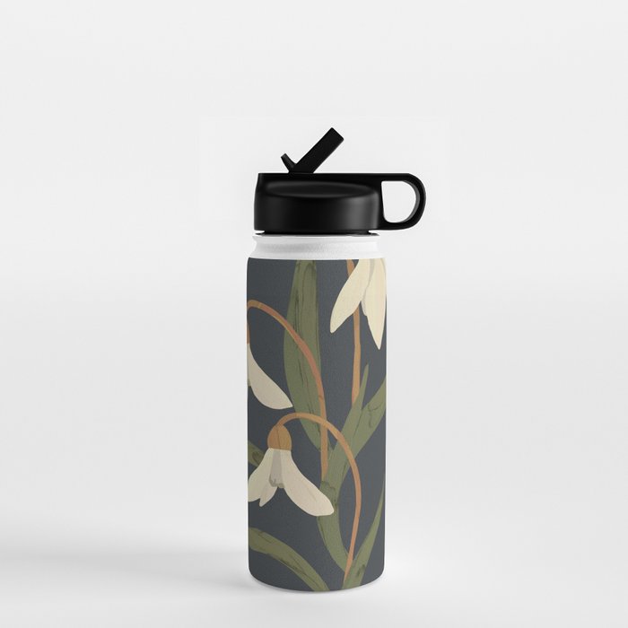Snowdrops Water Bottle Gallery Image 1