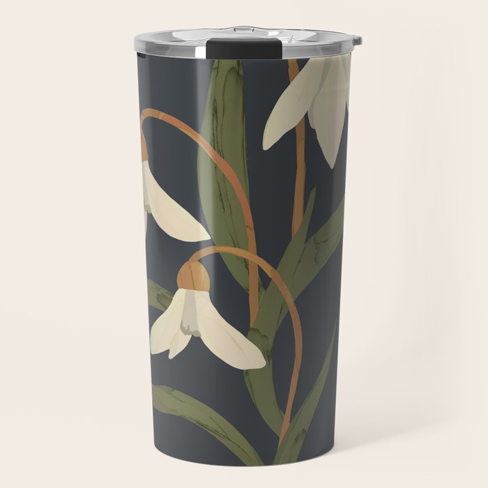 Snowdrops Travel Mug Gallery Image 1