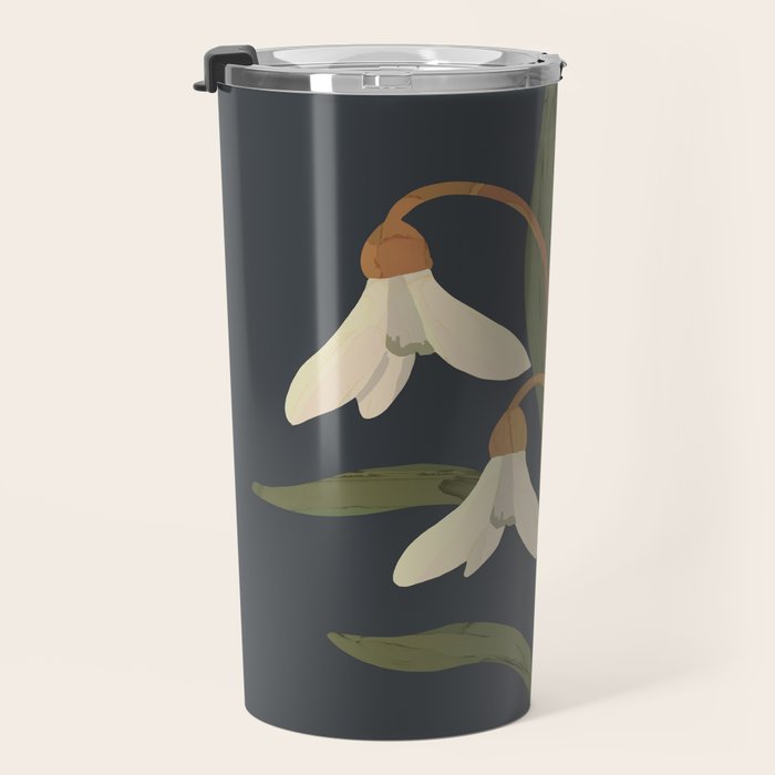 Snowdrops Travel Mug Gallery Image 3