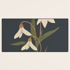 Snowdrops Desk Mat Gallery Image 3
