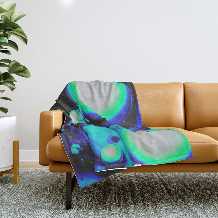 VERDIGRIS Throw Blanket Gallery Image 1