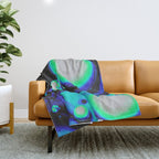 VERDIGRIS Throw Blanket Gallery Image 1