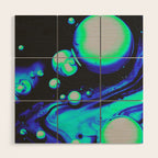 VERDIGRIS Wood Wall Art Gallery Image 1