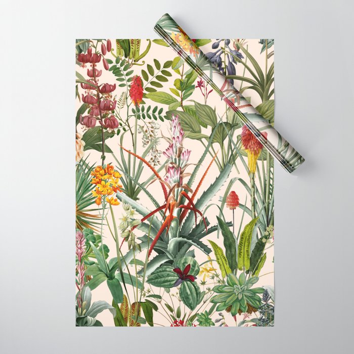 Tropical Flora II Wrapping Paper Gallery Image 1