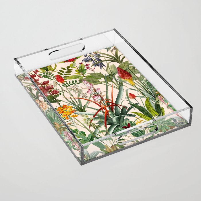 Tropical Flora II Acrylic Tray Gallery Image 1