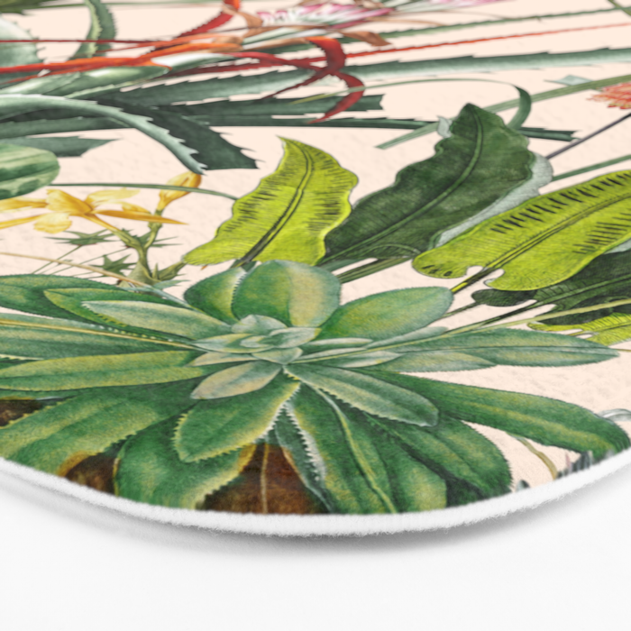Tropical Flora II Bath Mat Gallery Image 3