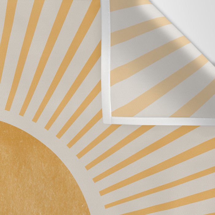 Abstract Landscape, Mountain and Sunshine Wall Tapestry Gallery Image 3