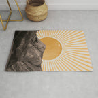 Abstract Landscape, Mountain and Sunshine Rug Gallery Image 1