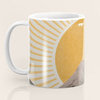Abstract Landscape, Mountain and Sunshine Coffee Mug Gallery Image 3