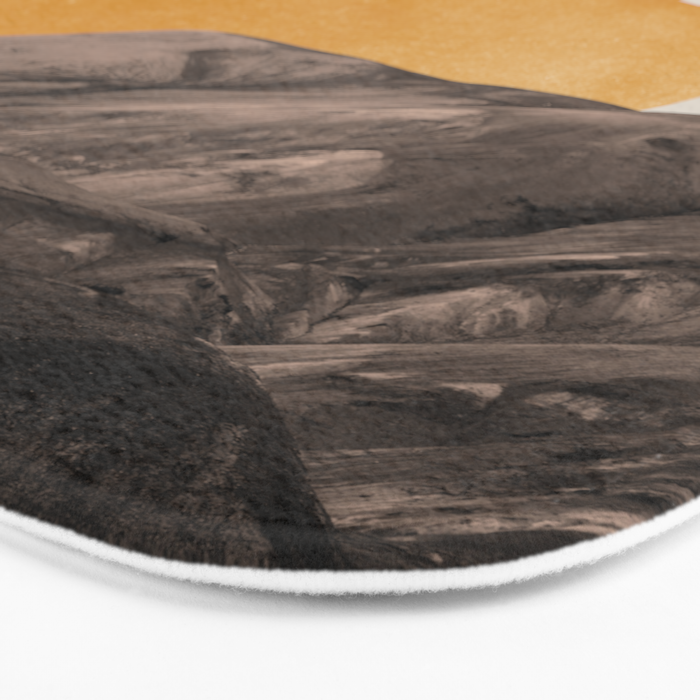 Abstract Landscape, Mountain and Sunshine Bath Mat Gallery Image 3