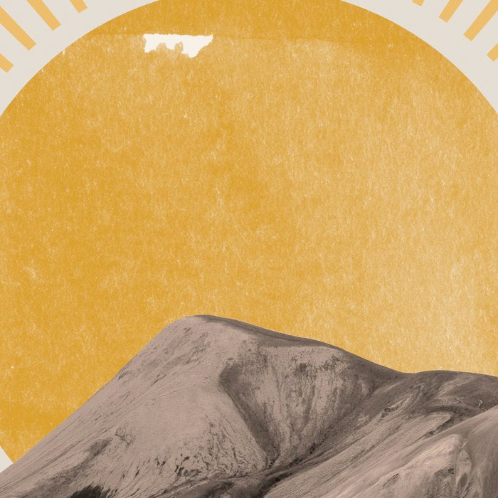 Abstract Landscape, Mountain and Sunshine Coffee Mug Gallery Image 2