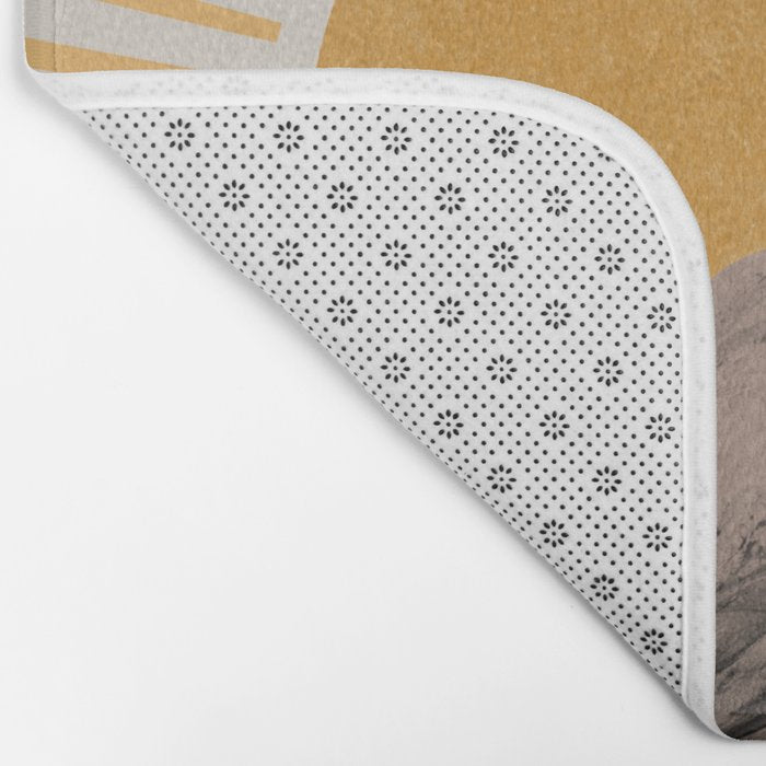 Abstract Landscape, Mountain and Sunshine Bath Mat Gallery Image 2